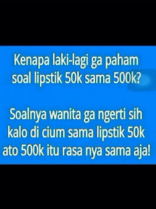 &#91;Heboh&#93; meme soal lipstik 500k dan 50k