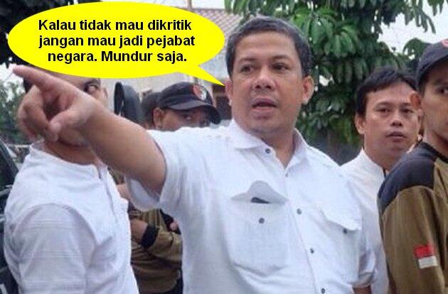 PASAL PENGHINAAN PRESIDEN, FAHRI HAMZAH: Kalau Tidak Mau Dikritik Mundur Saja