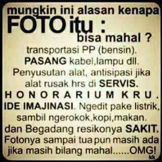 Curhatan seorang photographer kondang(an)