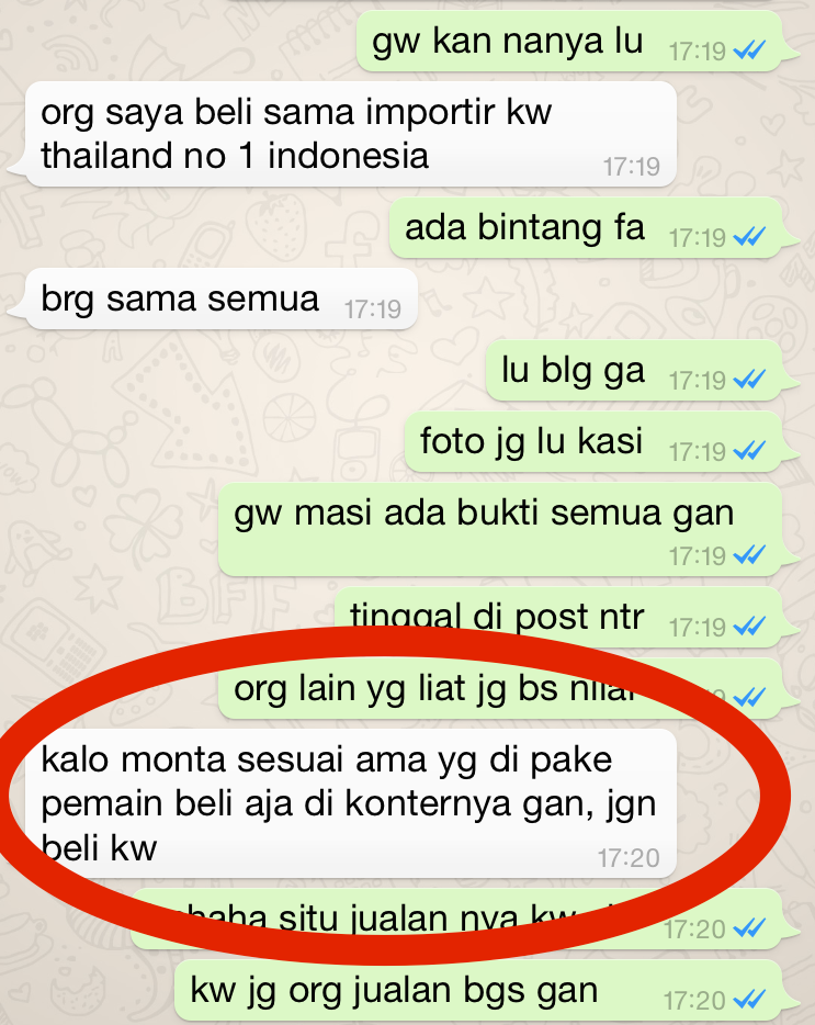 HATI-HATI Penjual Jersey PENIPU!