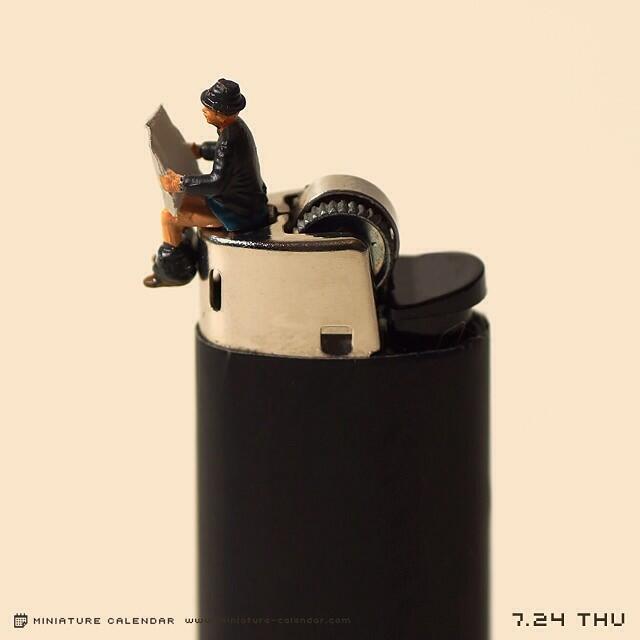 Selama 5Tahun, Pria Ini Membuat Karya Miniatur Diorama &#91;KEREN&#93;
