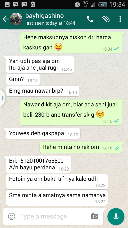 SURAT TERBUKA ID bayhigashino 085710353757 BRI 151201001765500 BAYU PERDANA PUTERA