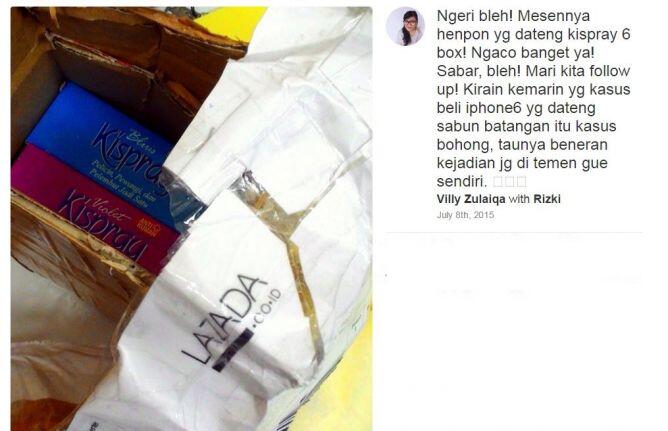 Lazada Berbenah Diri (Pasca Salah Kirim iPhone jadi sabun)