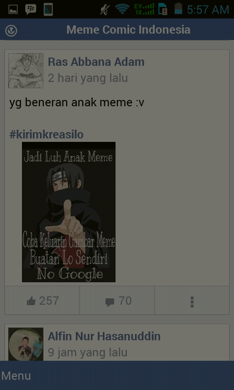 hadeh gan, grup meme comic indonesia di FB kok gini bener