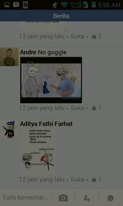 hadeh gan, grup meme comic indonesia di FB kok gini bener