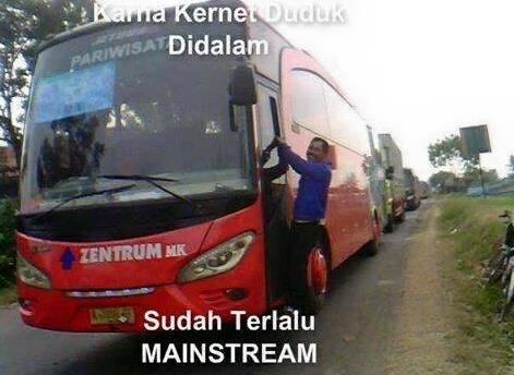 Kumpulan Meme Tentang Bus di Indonesia #RealBro