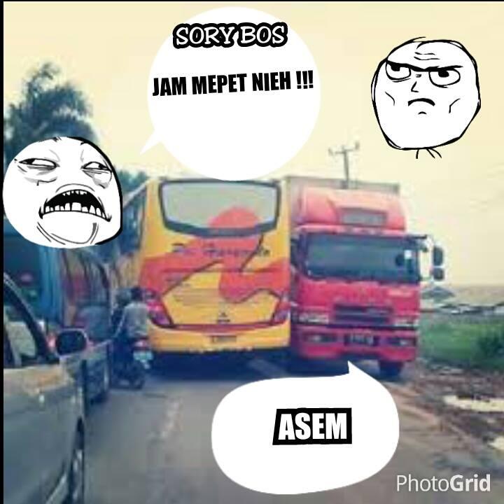 Kumpulan Meme Tentang Bus di Indonesia #RealBro