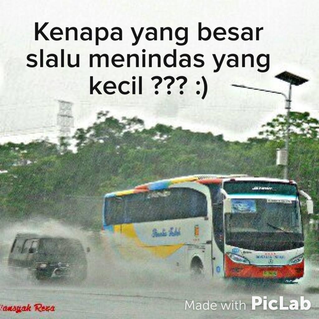 Kumpulan Meme Tentang Bus di Indonesia #RealBro