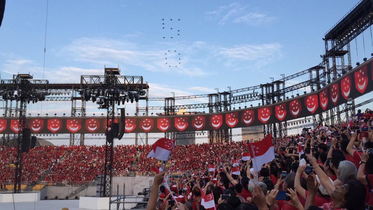 &#91;FOTO-FOTO&#93; 50 Tahun Kemerdekaan Singapura Disambut Megah