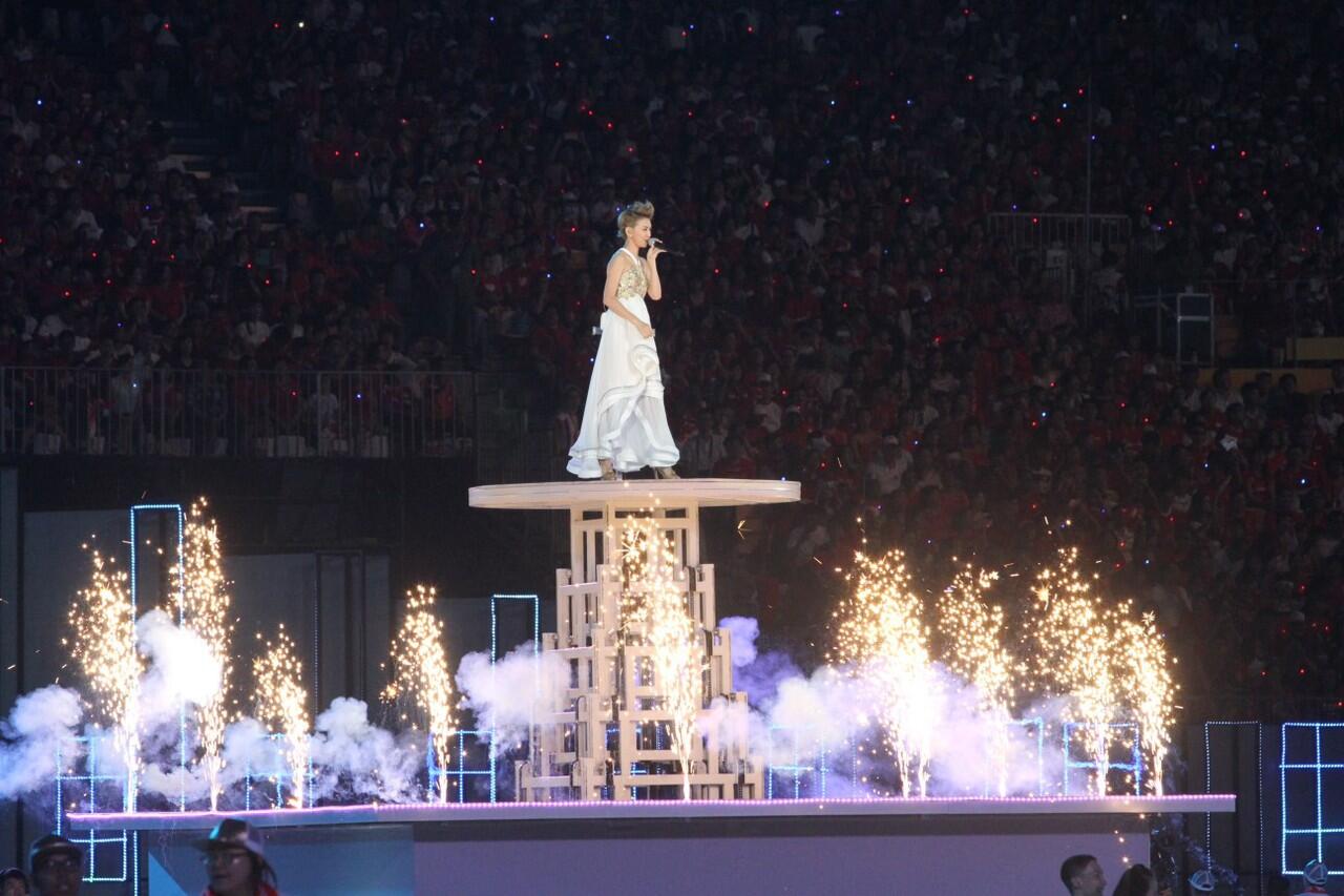 &#91;FOTO-FOTO&#93; 50 Tahun Kemerdekaan Singapura Disambut Megah