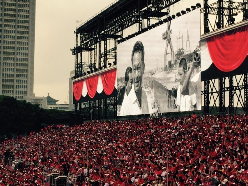 &#91;FOTO-FOTO&#93; 50 Tahun Kemerdekaan Singapura Disambut Megah