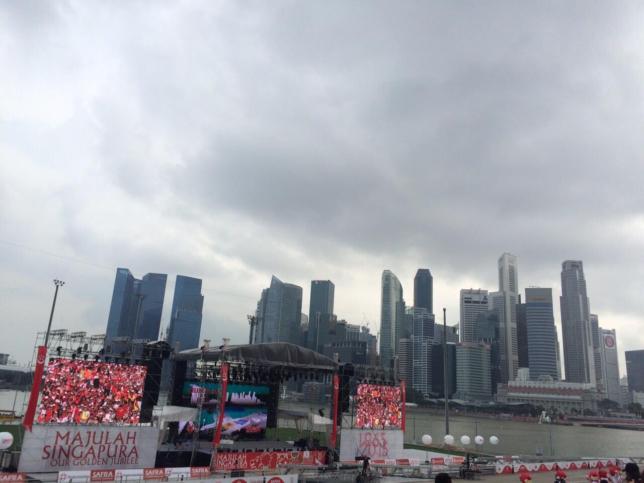 &#91;FOTO-FOTO&#93; 50 Tahun Kemerdekaan Singapura Disambut Megah
