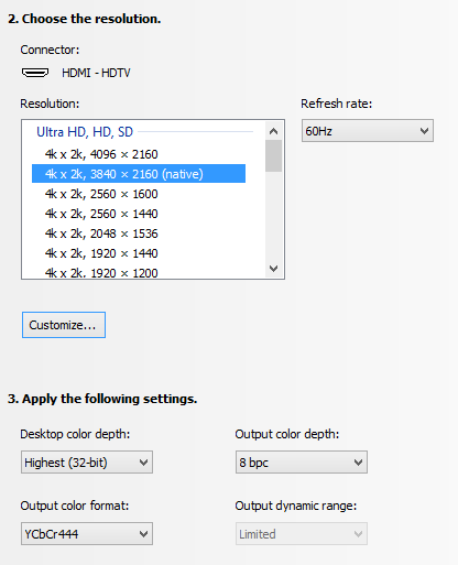 Apa itu 4k, dan Penggunaan TV 4k sebagai monitor PC (Samsung HU7000)