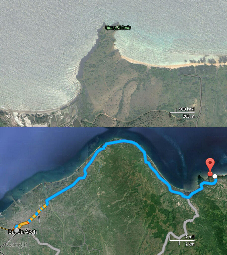 (BEAUTIFUL ACEH) PESONA KEINDAHAN UJUNG KELINDU DI ACEH BESAR