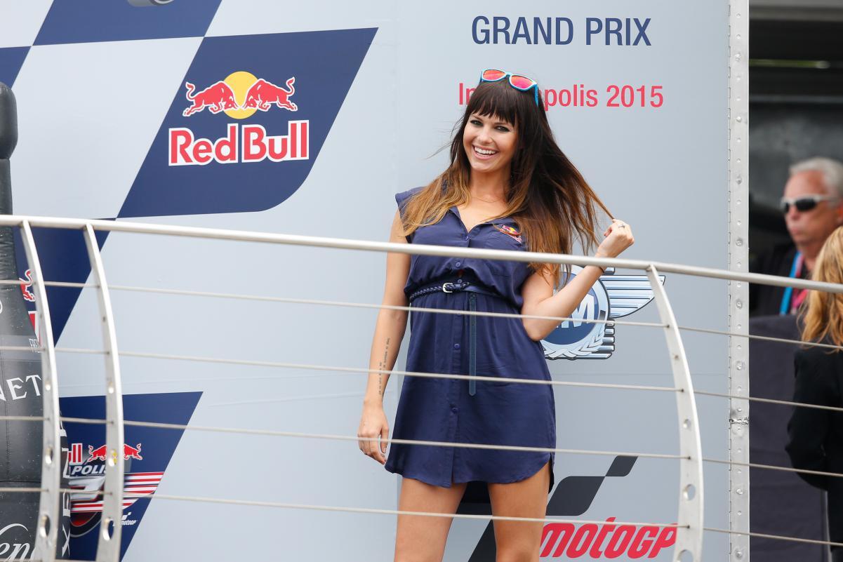 Paddock Girl Moto GP 2015 GP Indianapolis Amerika Serikat