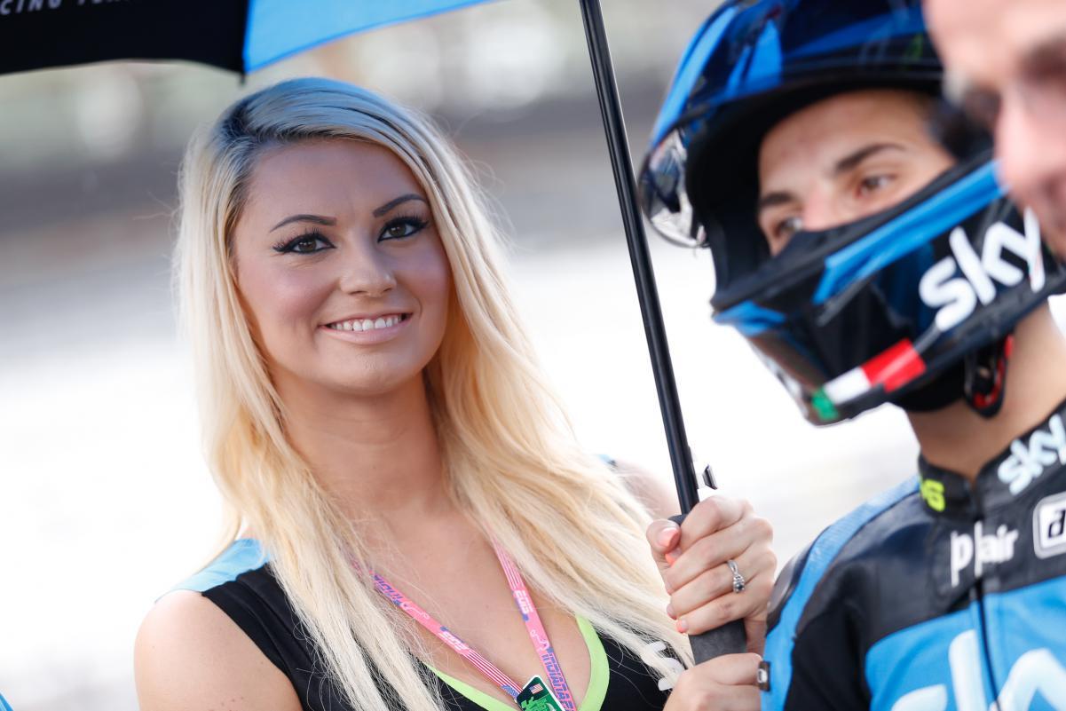 Paddock Girl Moto GP 2015 GP Indianapolis Amerika Serikat