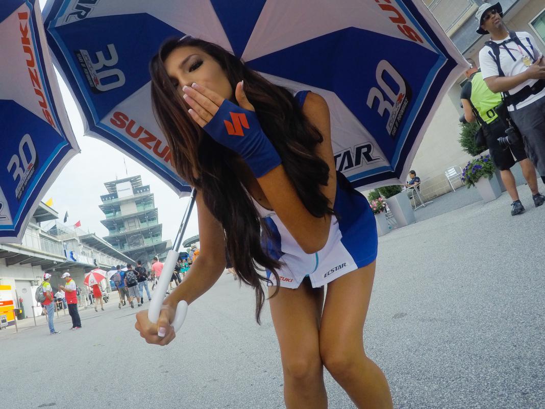 Paddock Girl Moto GP 2015 GP Indianapolis Amerika Serikat