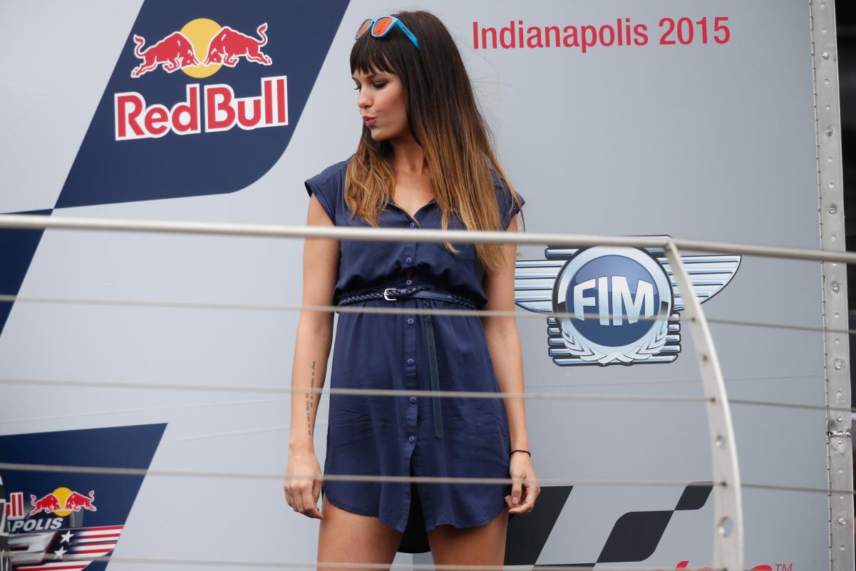 Paddock Girl Moto GP 2015 GP Indianapolis Amerika Serikat