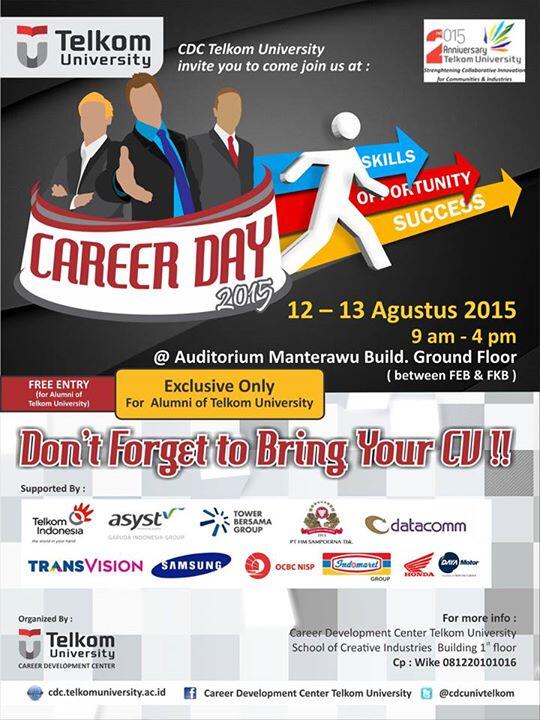 Tower Bersama Group on Telkom University Career Day