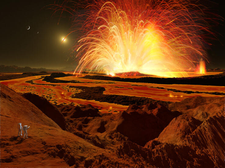 Gunung - Gunung Berapi Aktif Di Tata Surya!