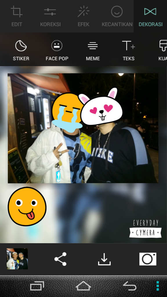 Cara Buat Selfie Efek Blur Background begini toh!