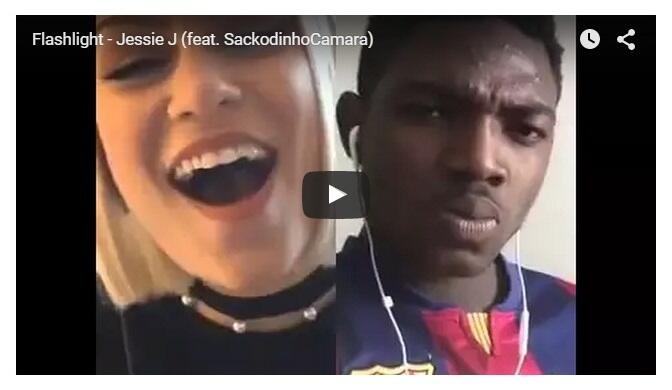 Duet Smule Lagu Flashlight - Jessie J Yang Bikin Ngakak Guling2 !