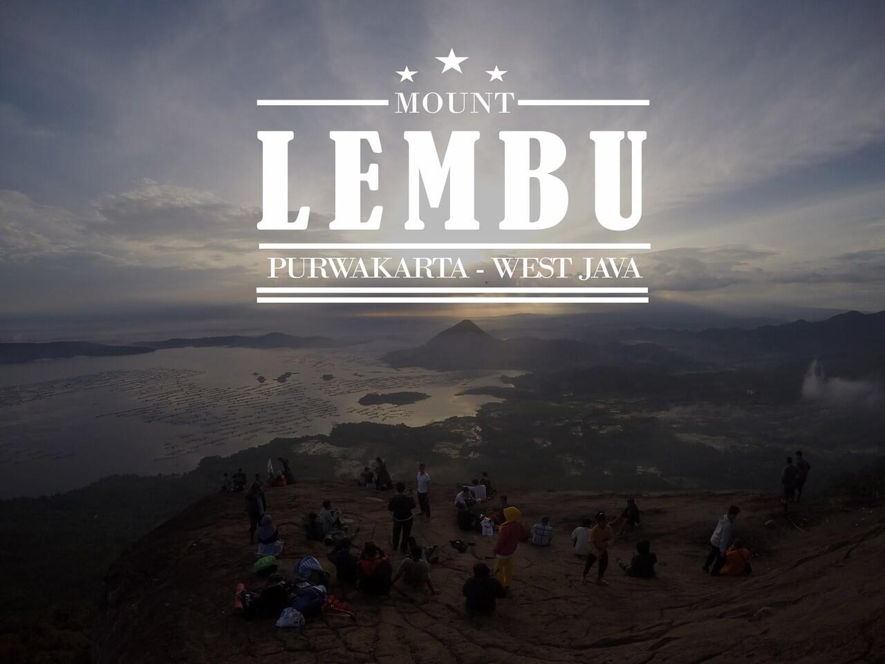 Cari Barengan Pendakian Gn. Lembu 16-17 Agustus