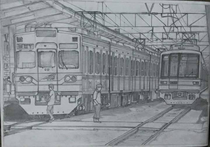 &#91;Keren Gan!!&#93; Gambar Buatan Anak Kelas 6 SD Ini Bikin Kagum Gansis!!