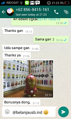 ++++++ Testimonial BelanjaUSB :D ++++++ 