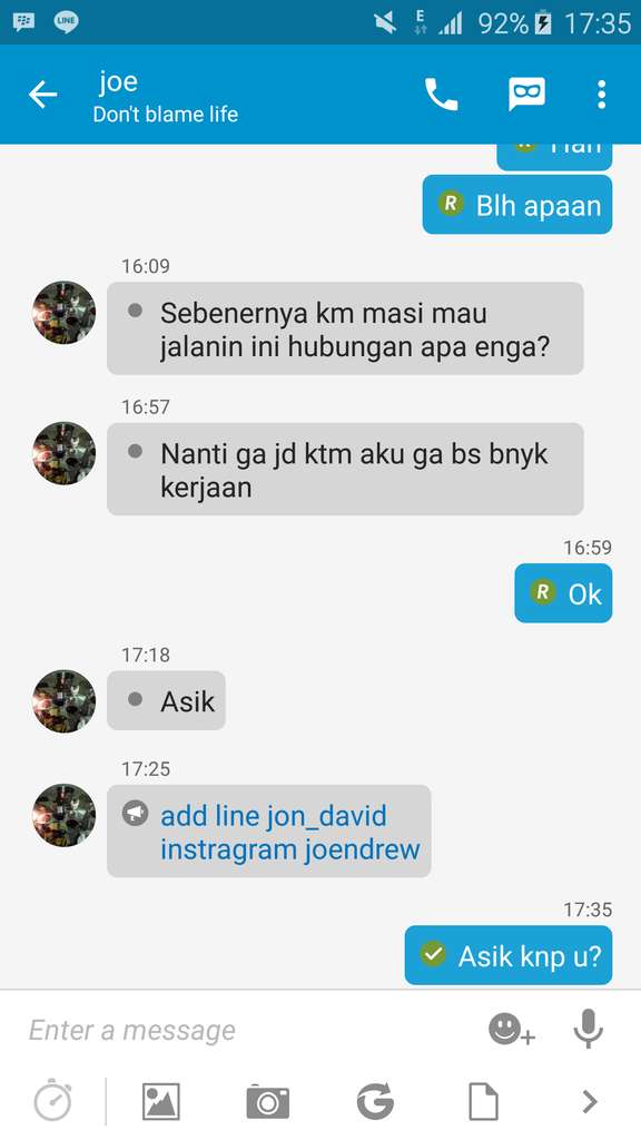BE CAREFULL UNTUK PENIPU INI