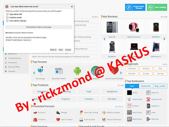 [SHARE] Cara Blokir Iklan ClipOnYu di Kaskus