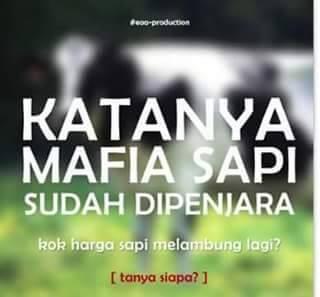 Harga Daging Dikendalikan Mafia Sapi