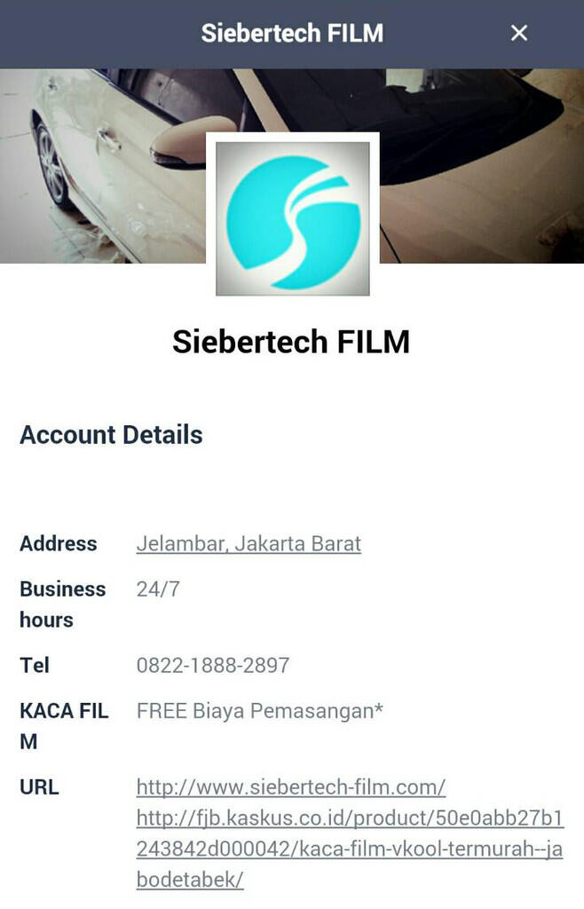 Siebertech FILM Dalam LINE@