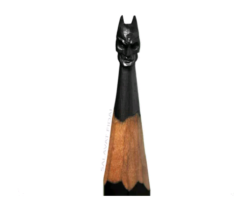 Miniatur dari Pensil Kayu Level Dewa