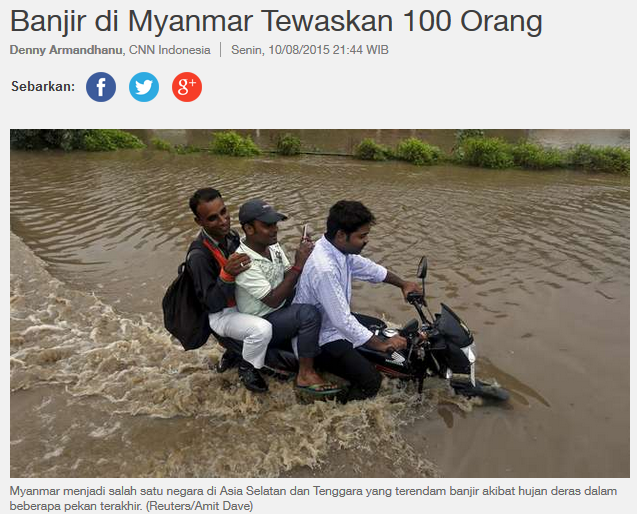 &#91;Thread Masa Depan&#93; Mynmar akan dilanda bencana dahsyat