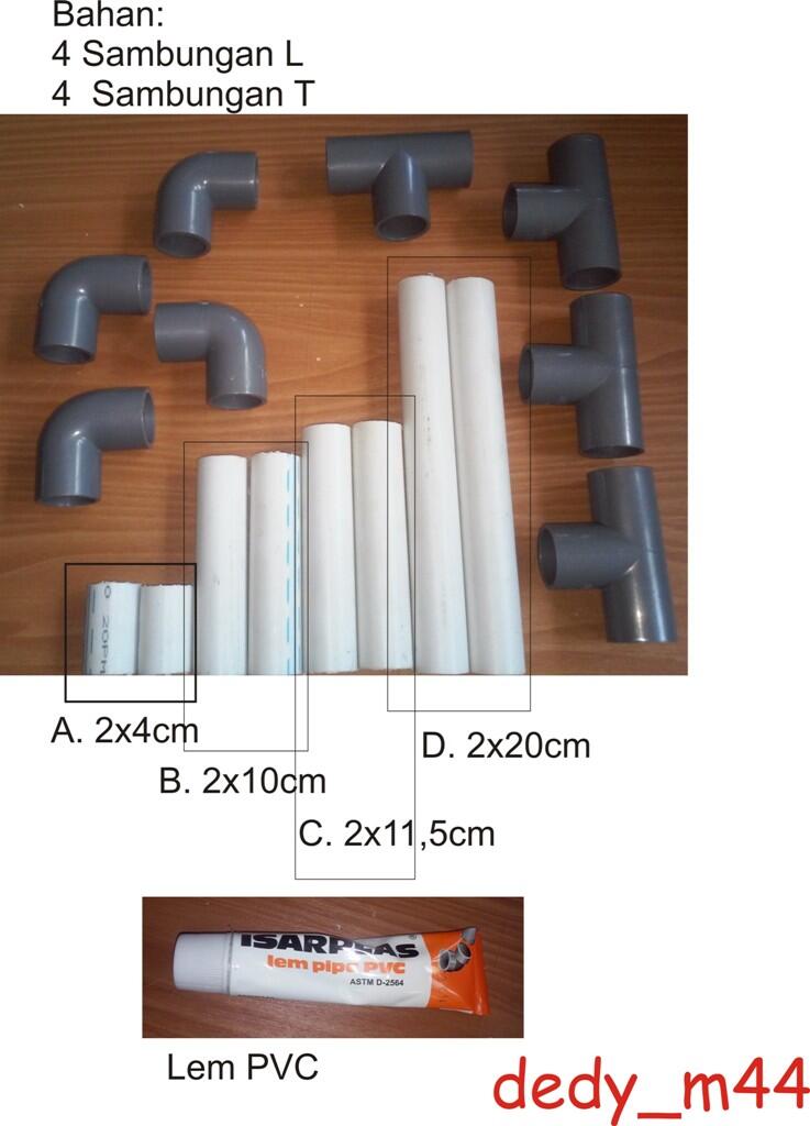 Kreasi dengan Pipa Paralon PVC yang patut dicoba