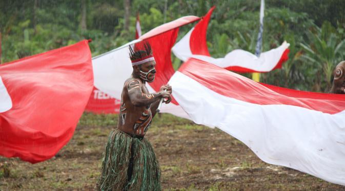 Tentara Papua Nugini Minta Bendera Merah Putih Diturunkan