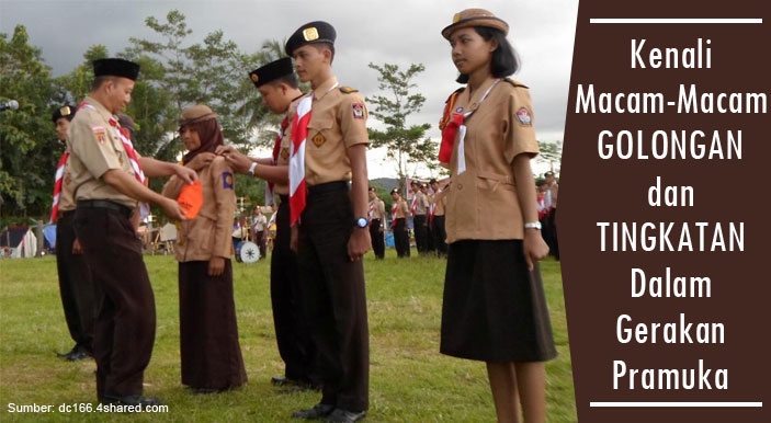 Kenali Macam-Macam Golongan dan Tingkatan Dalam Gerakan Pramuka