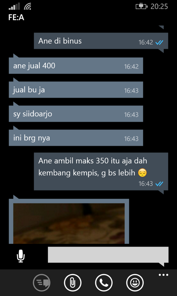 Penipuan a/n Irfan Sofian, 087782617045, BRI 082101004598500