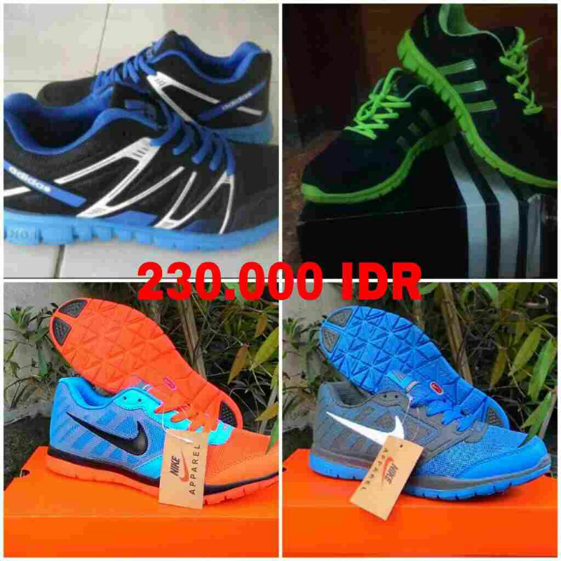 Sepatu Running/Olahraga/Jogging Import Vietnam NIKE, ADIDAS, & SALOMON