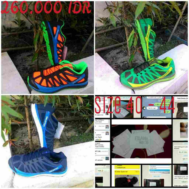 Sepatu Running/Olahraga/Jogging Import Vietnam NIKE, ADIDAS, & SALOMON