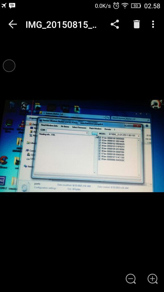 Need Help gann Modem Bolt e5272s gk bisa di doengrade