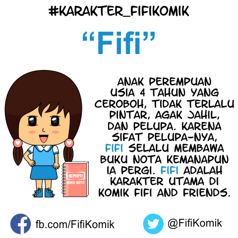 Komik Strip HUT Kemerdekaan RI ke 70 oleh Fifi and Friends (FifiKomik)