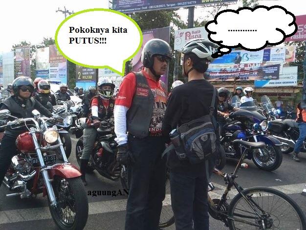 Kumpulan Meme Warga Hadang Moge Arogan di Jogja