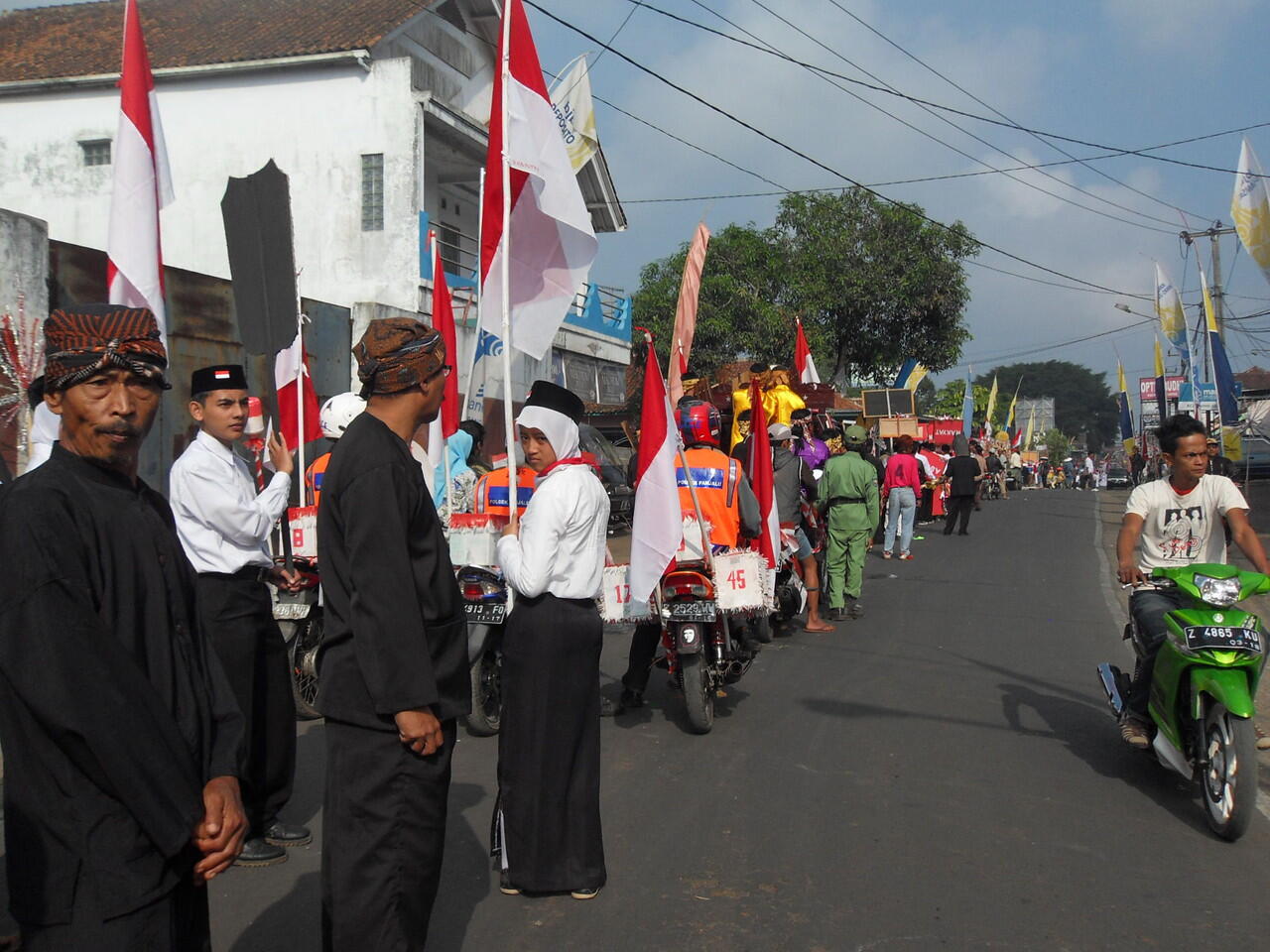 kemeriahan 17 san di kampung ane gan