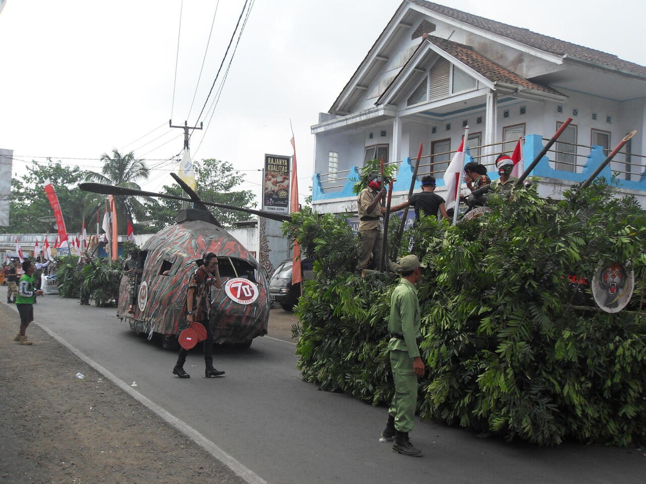 kemeriahan 17 san di kampung ane gan