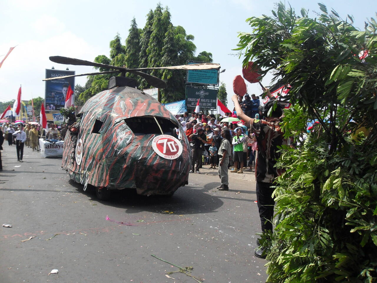 kemeriahan 17 san di kampung ane gan