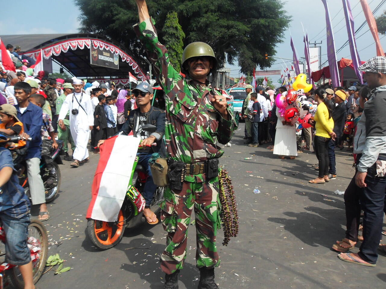 kemeriahan 17 san di kampung ane gan