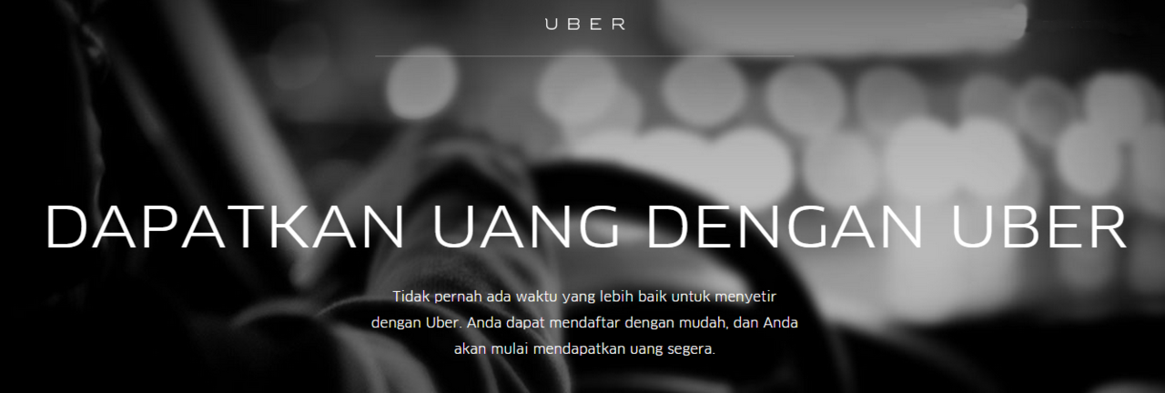 Gabung jadi driver UBER Jakarta bonus 250rb