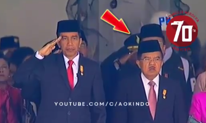 JK Tidak Memberi Hormat saat Pengibaran Bendera 17-an di Istana Negara
